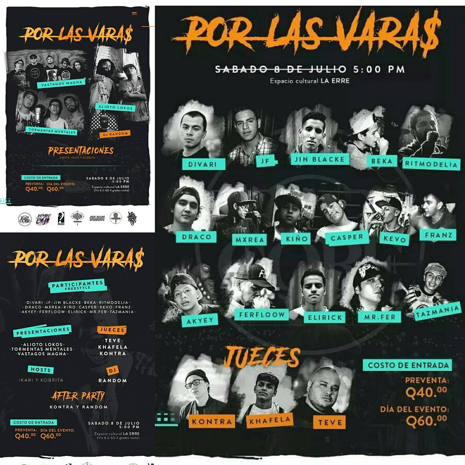 Por Las Varas — 1ra Edición